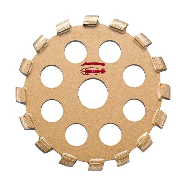 エビ印 ダイヤモンドホイール(乾式)Uカッター105mm 120 x 109 x 17 mm U105 1点｜DIY FACTORY ONLINE SHOP 17,456円
