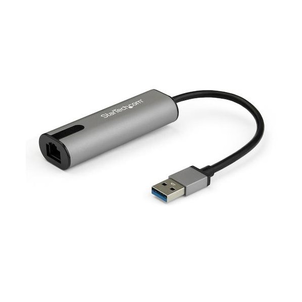 STARTEC.COM社 LANアダプター/USB 3.0/1x RJ45/100Mbps/1G/2.5G/スペースグレー US2GA30 1個
