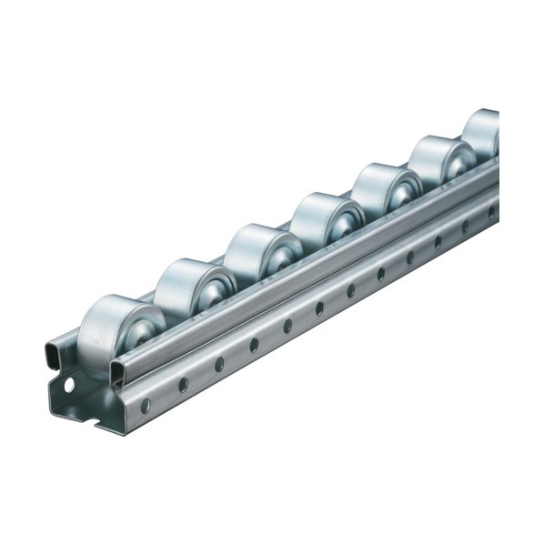 トラスコ 流動棚用ホイールコンベヤ鉄製Φ３６Ｐ４０ＸＬ２４００ V-3620US-40-2400 1点 9,675円