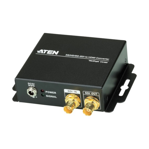 ATEN ATEN 録画媒体取り替えっこ器 3G/固定ディスク/SD－SDI to HDMI印字機 VC480