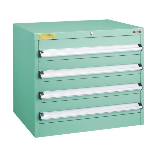 ※法人専用品※トラスコ VE7S型キャビネット 700X550XH600 引出4段 VE7S-601 1｜DIY FACTORY ONLINE SHOP