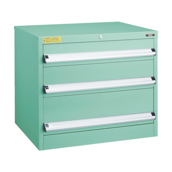 ※法人専用品※トラスコ VE7S型キャビネット 700X550XH600 引出3段 VE7S-603 VE7S-603 1個|DIY FACTORY ONLINE SHOP