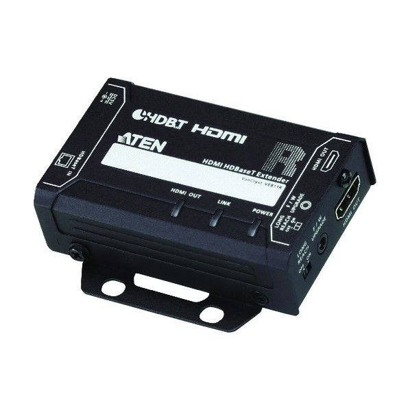 ATEN ATEN　ビデオ延長器　HDMI/4K/コンパクトモデル/HDBaseT/1080pロングリーチモード対応 242 x 162 x 62 mm