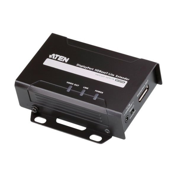 ATEN ATEN　ビデオ延長器用レシーバー　DisplayPort　/　4K対応 VE901R 27,473円