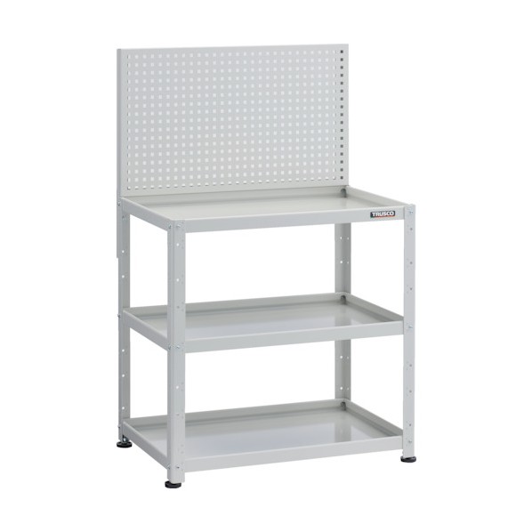 トラスコ バーディワゴン固定型 上部パンチングパネル 750×500×1330 BDW-RP973-W 1点|DIY FACTORY ONLINE SHOP
