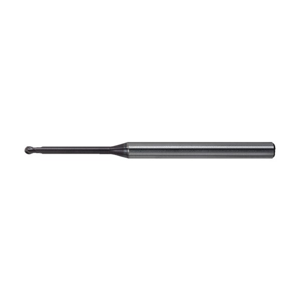 ミツビシマテリアル 2枚刃インパクトミラクルロングネック 超硬ボールエンドミル0.8mm VF2XLBR0040N060S06 1点