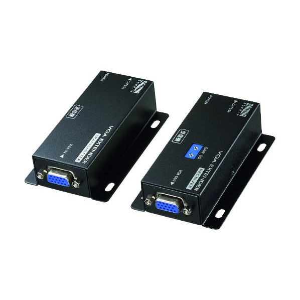 サンワサプライ 【法人専用品】ディスプレイエクステンダー(セットモデル) VGA-EXSET1N 1点｜DIY FACTORY ONLINE SHOP 24,228円