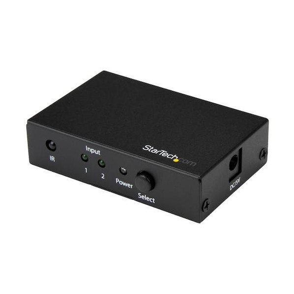 STARTEC.COM社 ビデオスイッチャー/HDMI/2入力1出力/4K60Hz/7.1chオーディオ VS221HD20 1個