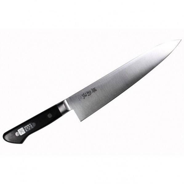 福井 堺翁流 日本鋼牛刀 黒合板柄 240mm OGJ240 1本
