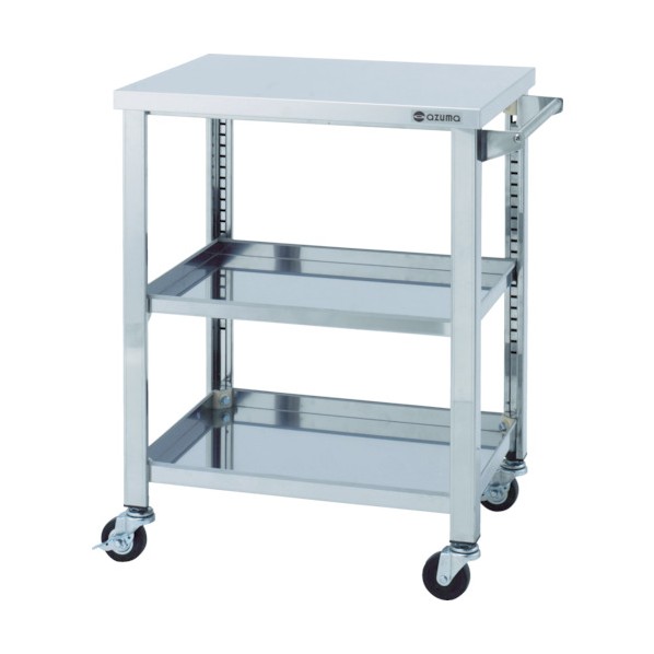 ※法人専用品※東製作所 ステンレスワゴンＷＧシリーズ９００×４５０×８００３段 WG3-900K 1