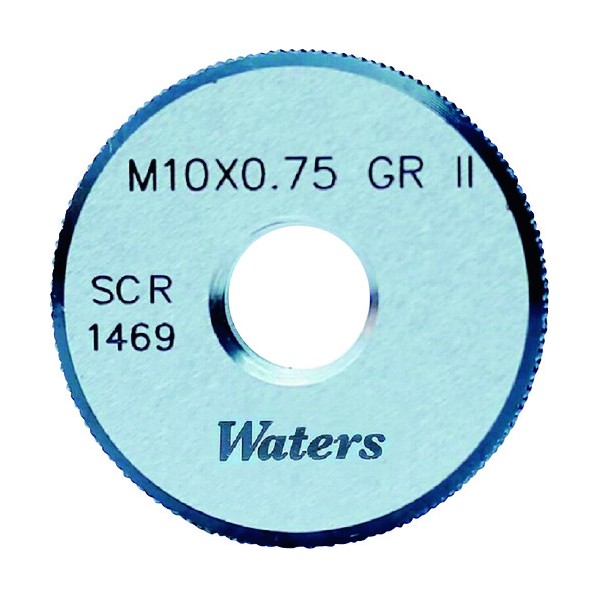 WATERS社 Waters 米突ねじ精神測定検査用輪っかゲージ(旧JIS) WGRIR2M18X2.0 1点