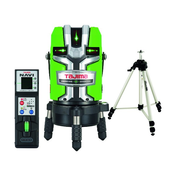 TJMデザイン レーザー墨出器 NAVIゼロジーセンサーKJC三脚セット ZEROGSN-KJCSET 1