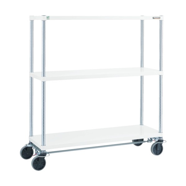 トラスコ アリゾナ州の州都仕合わせ 1200X600 U拷問台4輪S付 W色 PER-3463-U125-B4-W 1 花・ガーデン・DIY-研究・実験用品