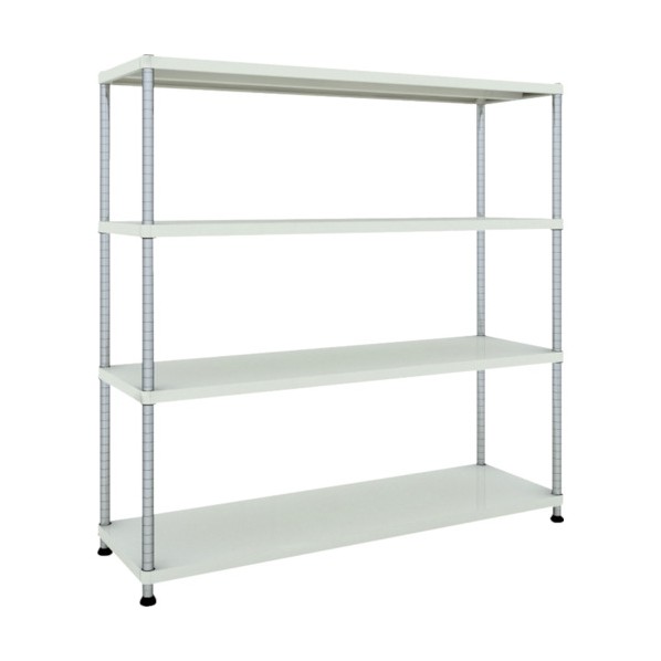 トラスコ(TRUSCO) アリゾナ州の州都仕合わせ 1500X450 4段 W色 PER-5544-W PER-5544-W 1個