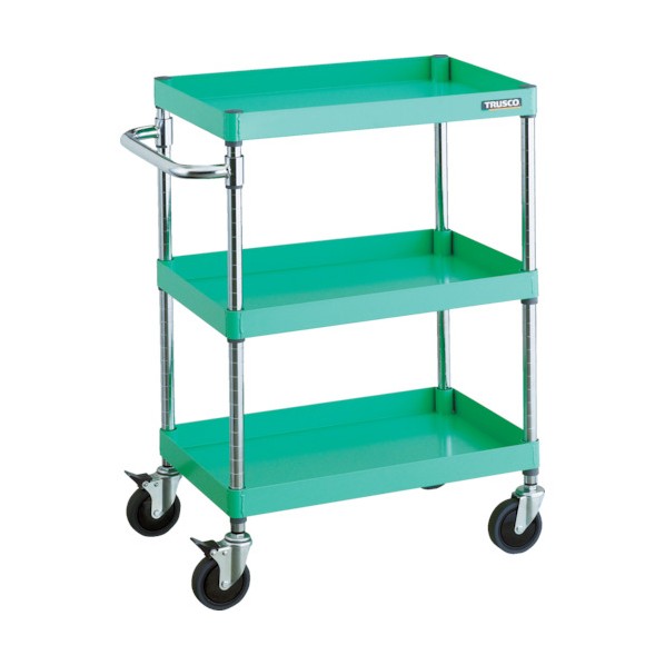 トラスコ(TRUSCO) フェニックスワゴン 600X400XH880 3段 YG色 PEW-963C-YG｜DIY FACTORY ONLINE SHOP 23,606円