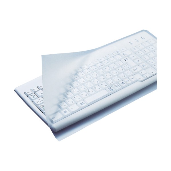 エレコム キーボードカバーデスクトップタイプ／フリーカット 413 x 208 x 13 mm PKU-FREE1画像
