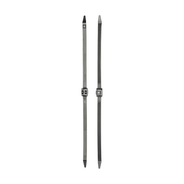 パンドウイット ダブルクランプ結束バンド 耐候性黒 長さ:333mm 幅:12.7mm 100本入り PLDC1.5EH-C350 1点 11,766円