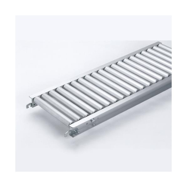 400x1000mm/ 50mm ローラーコンベアー(アルミ製) EA985LB-141 1台【2506DFD_3】|DIY FACTORY ONLINE SHOP