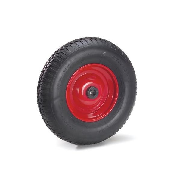 400x100mm ポリウレタンタイヤ(スチールホイール) EA986CW-65 1個【2506DFD_3】｜DIY FACTORY ONLINE SHOP 14,966円