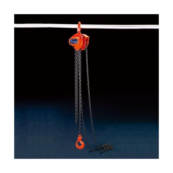 5.0tonx3.0m チェーンブロック EA987CP-3 1台【2506DFD_3】｜DIY FACTORY ONLINE SHOP