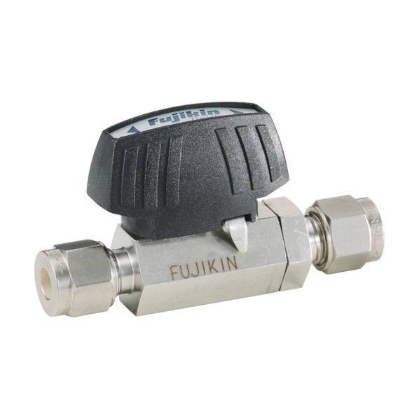 フジキン ステンレス鋼鋼製3.92MPa V-Lokあと継ぎ付どんぶり鉢弁 PUBV-94-12-V 1点