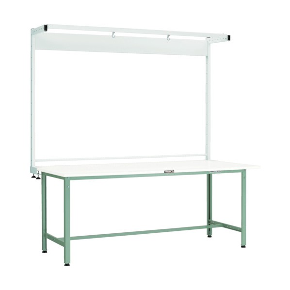 ※法人専用品※トラスコ RAE型作業台 900X600 ツールハンガー付 ホワイト RAE-0960THNW RAE-0960THNW 1個|DIY FACTORY ONLINE SHOP