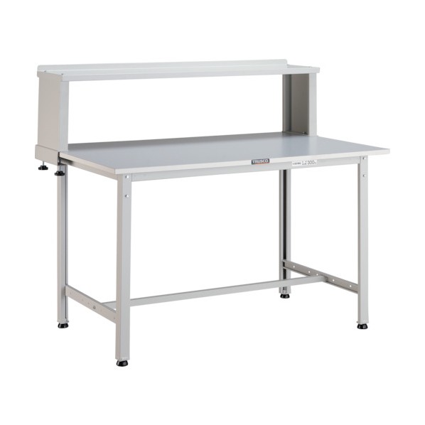 ※法人専用品※トラスコ(TRUSCO) RAE型作業台 1200X750XH740 上棚付 W色 RAE-1200YURB W