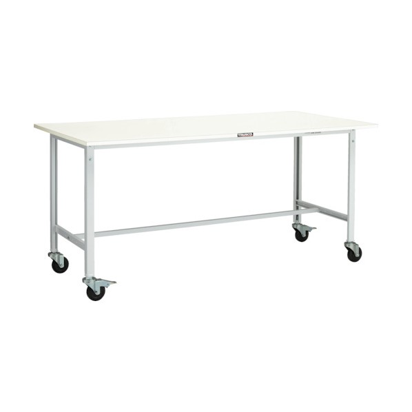 ※法人専用品※トラスコ RAE型作業台 1800X750 Φ100キャスター付 W色 RAE-1800C100W RAE-1800C100 W 1個