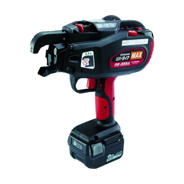 マックス MAX鉄筋結束機 リバータイヤ 39 x 43 x 14.5 cm レッド&ブラック RB-399A-B2C/40A 1点 104,441円
