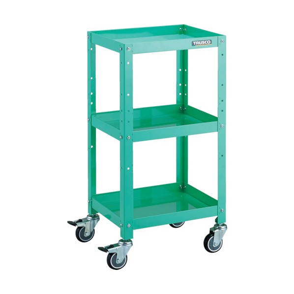 トラスコ ラビットワゴン 400X350 ウレタン拷問台 YG色 RBW-843U 1
