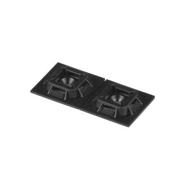 エスコ 28.4x28.4mm結束バンド用ベース(粘着付/100個) EA475GB-13A 1PK【2506DFD_3】