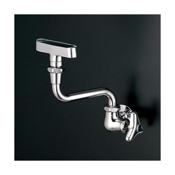 PJ 1/2インチ 横形洗眼用水栓 EA468CY-82 1個【2506DFD_3】