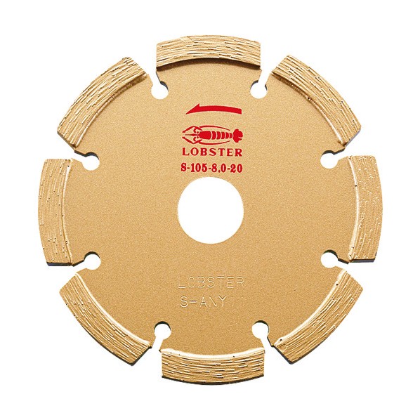 エビ印 セグメントタイプダイヤモンドホイールダイヤモンドカッター 130 x 110 x 13 mm S10580 1点|DIY FACTORY ONLINE SHOP
