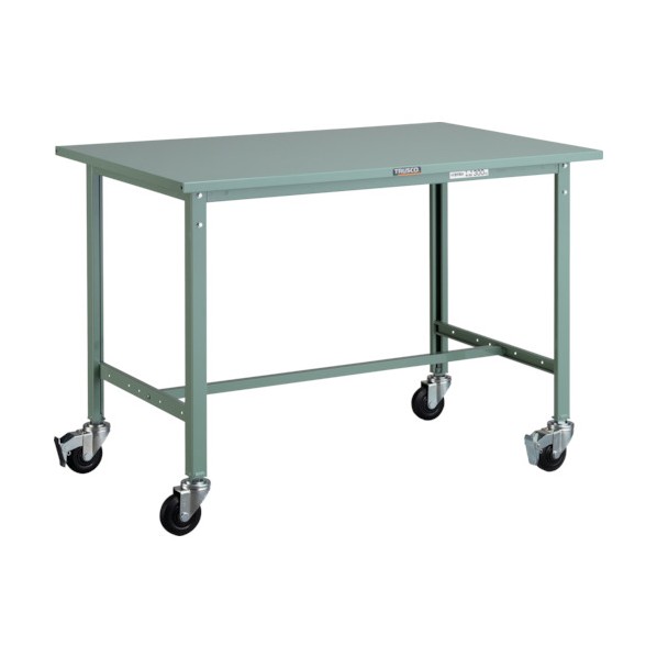 ※法人専用品※トラスコ SAE型作業台1200X750Φ100キャスター付 SAE-1200C100 1｜DIY FACTORY ONLINE SHOP