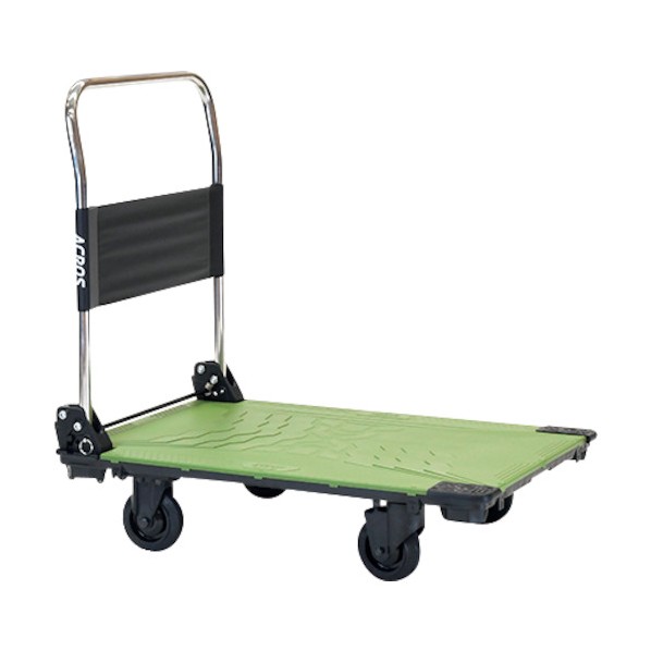 ※法人専用品※矢崎化工 運搬台車アクロス 静音キャスタータイプ SCー9060CA SC-9060CA-OG 1点