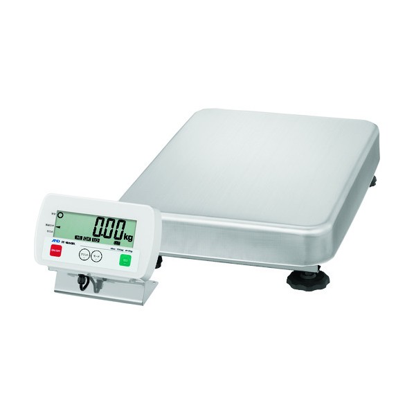※法人専用品※エー・アンド・ディ 防塵・雨合羽台ハカリ SE150KBL JCSS目盛り調整付 SE150KBL-JA-00J00 1台