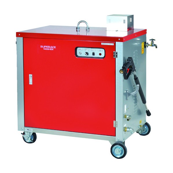 スーパー工業 モーター式高圧洗浄機(温水タイプ) SHJ-1408S-60HZ 1点