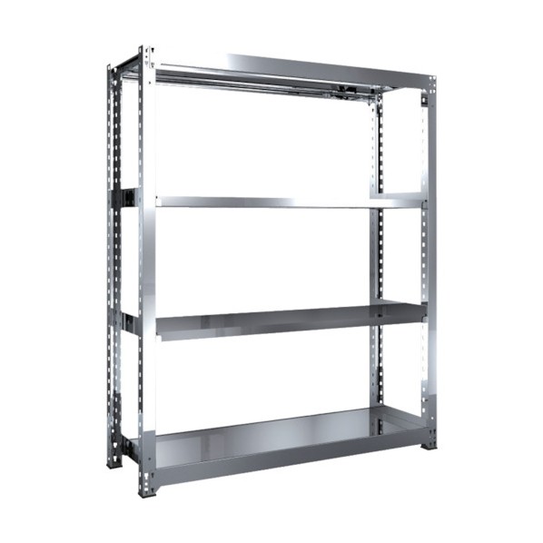 ※法人専用品※トラスコ SM3型SUS棚 1500X471XH1800 4段 単体 SM3-6554 1｜DIY FACTORY ONLINE SHOP