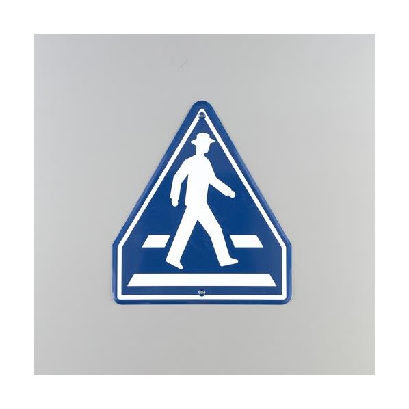 エスコ(esco) 685x600粍 校庭通い路目じるし[くぐり抜ける人道] EA983AE-46 1枚【2506DFD_3】