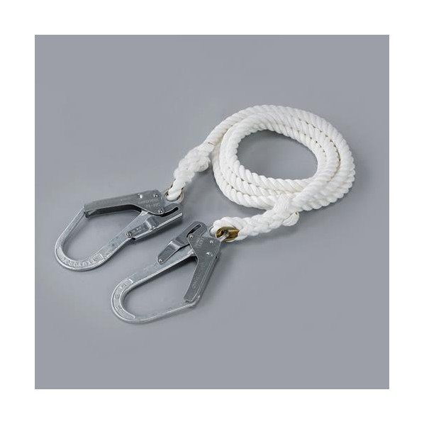 エスコ(esco) 16mmx 3m 荷揚げ用ロープ(クレモナ･フック付) EA981MA-3 1本【2506DFD_3】