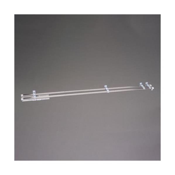 ※法人専用品※エスコ 1.6-3.0m 窓かけ軌跡仕掛ける(伸縮式/ダブル) EA970KA-13 1ST【2506DFD_3】