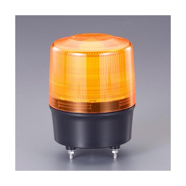 エスコ(esco) DC12～24V LED回転灯(黄) EA983FS-172 1個【2506DFD_3】