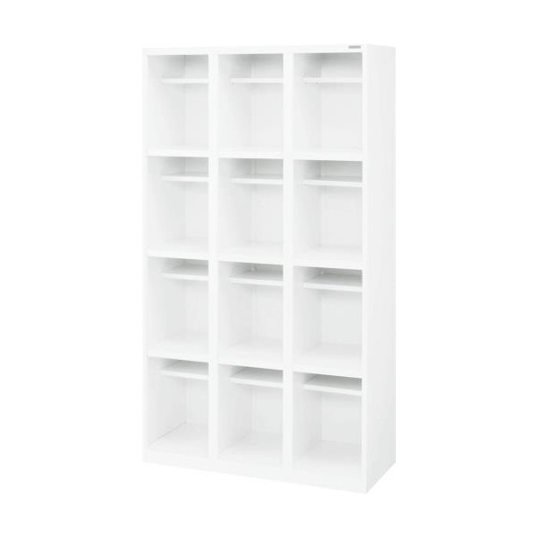 ※法人専用品※esco|エスコ 900x380x1600mm/3列4段 収納棚(長靴用) EA954EL-2 1台【2506DFD_3】｜DIY FACTORY ONLINE SHOP