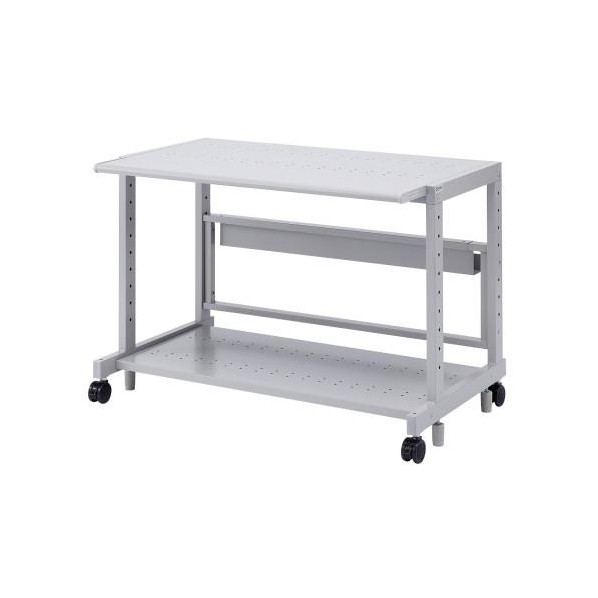 1018x620x700mm パソコンラック(ロータイプ) EA954HC-593 1台【2506DFD_3】｜DIY FACTORY ONLINE SHOP