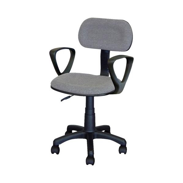 ワークチェアー(グレー/肘付) EA956XB-3 1脚【2506DFD_3】|DIY FACTORY ONLINE SHOP