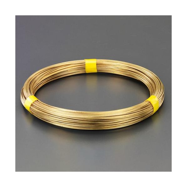 2.6mmx 22m /#12 真鍮線 EA951AE-2.6A 1巻【2506DFD_3】|DIY FACTORY ONLINE SHOP