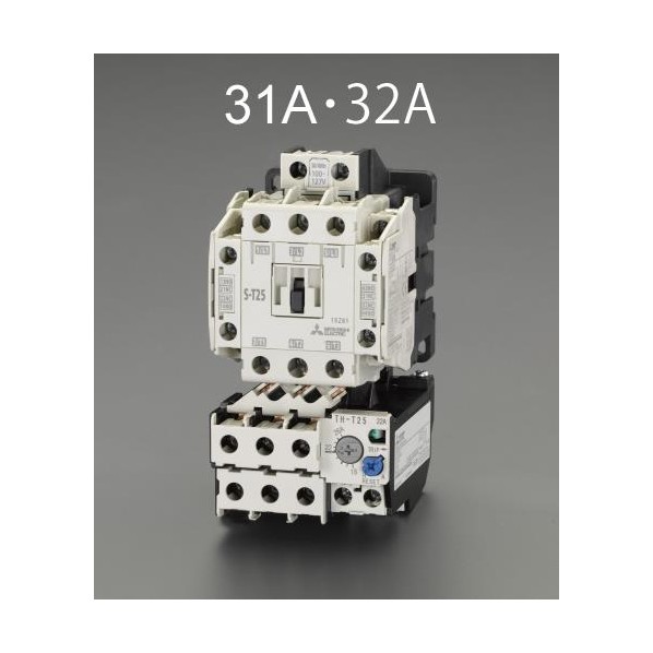 エスコ(esco) 100V/200V･3.7kW 電磁開閉器(非可逆) EA940MV-21A 1個【2506DFD_3】