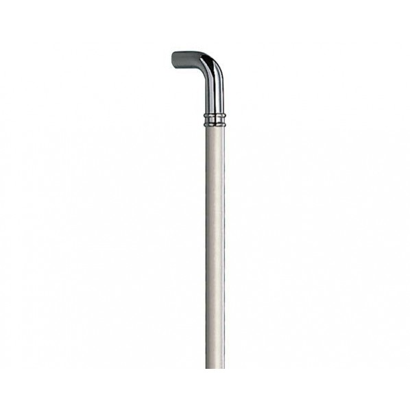 シロクマ 丸棒取手G形 クローム 600 NO-253G 1組|DIY FACTORY ONLINE SHOP