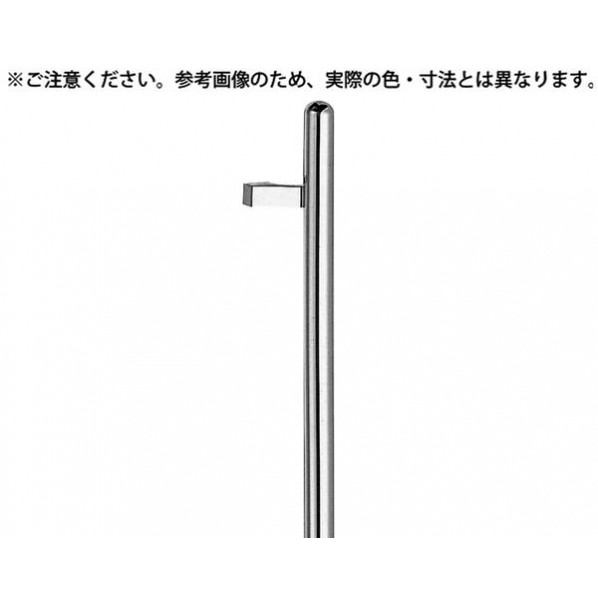 シロクマ カプセル取手L型 クローム 400 NO-302L 1組