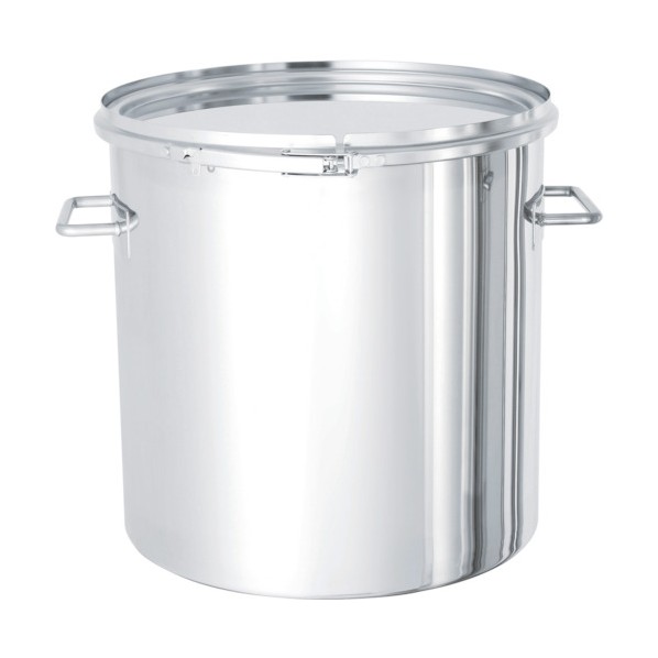 日東金属実業 ステンレスタンクサニタリーバンド式密閉貯蔵タンク４５Ｌ SMA-CTL-39 1